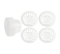 Lot de 10 pots de clonage en maille transparente pour plantes aquatiques, amélioration de la croissance dans les systèmes sans sol