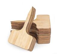 Lot de 10 pots de fleurs enfichables robustes résistants aux intempéries | Lot de 10 - Dimensions : 10 x 6 cm - Pour écrire avec marqueur - Design créatif - Pour plantes succulentes