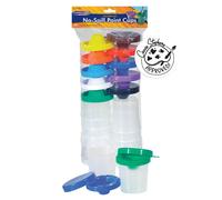 Lot de 10 pots de peinture anti-d?versement Creativity Street (AC5100)