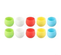 Lot de 10 pots en résine pour mini plantes avec réservoir d'eau intégré et trou de sortie pour contrôler l'humidité dans les petits jardins d'intérieur