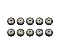 Lot de 10 poulies MR105 625zz pour imprimante 3D Ender 3 CR 10 (roue V noire)