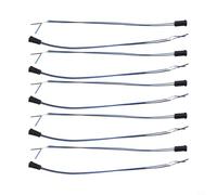 Lot de 10 prises G4 12 V avec câblage de 20 cm pour LED basse tension et 50 W max par prise de courant 9 mm pré-câblée