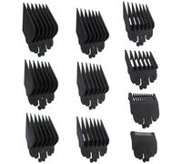 Lot de 10 protecteurs de tondeuse de rechange pour Conair HC224W/HC244NGBV/HCT242WR - 0,6 cm à 2,5 cm, noir, par Vicue