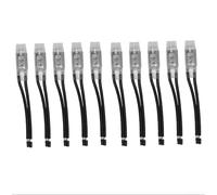 Lot de 10 protecteurs thermiques de moteur 17AM normalement fermés pour applications AC 250 V 5 A avec réinitialisation automatique et performance thermique fiable