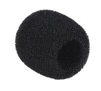 Lot de 10 protections anti-vent en mousse pour microphone cravate Andoer Mini, noir