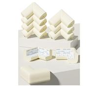 Lot de 10 Protections d'angle en Mousse pour bébé, Protection de Table pour Enfants, Convient pour Table Basse, Bureau, Meubles, cheminée, Coins Pointus (Beige)