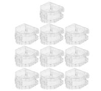 Lot De 10 Protections De Boutons Amovibles Cache Boutons Marche/Arrêt Cache D'Alimentation Protection Pour Bureau Capuchon Étanche Et Transparent