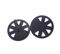 Lot de 10 protections de moyeu de roue en plastique pour VTT, conçues pour protéger les moyeux de roue de vélo de la saleté et de la poussière, et faciles à transporter (pour moyeu d'essieu solide)