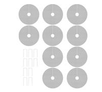 Lot de 10 protections de plantes contre les chats - Matériau de remplissage rond - Avec 10 barres - Coupable - Pour une utilisation avec des chats, des chiens, des animaux, du jardinage, de la mousse