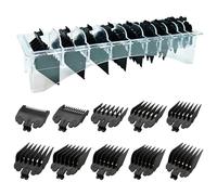 Lot de 10 protections de tondeuse pour Wahl Babyliss FX870 et plus - Guides de rechange (0,6 cm à 2,5 cm) avec organiseur