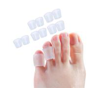 Lot de 10 protections d'orteils en silicone pour homme et femme
