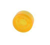 Lot de 10 protections en plastique for pédale d'effet Mooer Candy, compatibles avec les pédales d'effet for guitare (couleur : jaune x10).