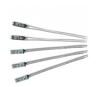 Lot de 10 Protections Thermiques Ultra-compactes for Batterie au Lithium KSD9700/TB02 2A 5A, Interrupteur de contrôle de température de 40 à 150 degrés(Metal-2A-NC,45C)