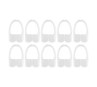 Lot de 10 Protège-dents en Caoutchouc, Protège-dents Anti-grincement des Dents, Protège-dents pour Dormir Bien, Anti-grincement des Dents, Bruxisme et Serrement, Protection Nocturne pour les Dents.