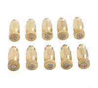 Lot de 10 pulvérisateurs brumisateurs en laiton pour refroidissement extérieur et utilisation agricole (0,6 mm)