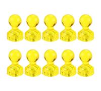 Lot de 10 punaises magnétiques colorées pour tableau blanc - Aimants magnétiques puissants pour réfrigérateur - Fournitures de bureau - Aimants décoratifs de cuisine pour adultes, tout-petits et