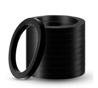 Lot de 10 raccords à camlock Gast de 3,8 cm, joint de tuyau de verrouillage à came pour coupleur femelle, rainure de came en caoutchouc de rechange pour rondelle plate résistante à l'huile