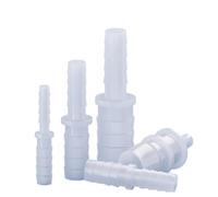 Lot de 10 raccords cannelés en plastique for tubes réducteurs droits et applications dans l'eau(3mm-4mm(Type A))