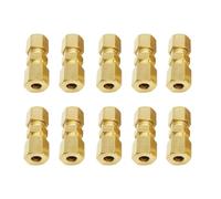 Lot de 10 raccords de ligne de frein, raccords de tube de compression 4,75 mm, adaptateur de ligne de frein 3/16"