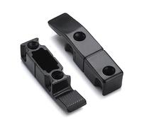 Lot de 10 raccords de panneau de meuble à montage rapide - En plastique - Raccord de neige d'angle - Charnière - Supports articulés