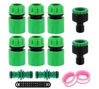 Lot de 10 raccords pour tuyau de jardin - Raccords et raccords