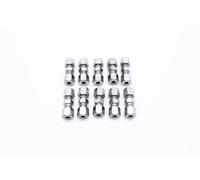 Lot de 10 raccords rapides 3/16" - Raccords de conduite de frein - Compatible avec câble de frein de 4,75 mm sans bride