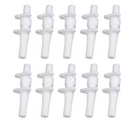Lot de 10 raccords universels pour poteaux de tente de camping pour divers raccords d'installation rapide