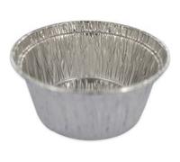 Fackelmann Lot de 10 Ramequins en Aluminium Ø 8,9 cm | Cuisson en portions, Lot de 10 pour préparer plusieurs desserts, Aluminium léger, Format 4 x 8,9 cm, Pour gratins et soufflés