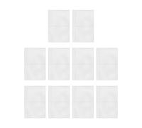 Lot de 10 recharges A6 pour planificateur - Feuilles de protection pour organisateurs de monnaie, cartes de visite, traceurs, notes adhésives, commerces, étudiants, enseignants