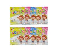 Lot de 10 recharges de solution de bulles concentrées - Liquide pour machine - 8 x 5,5 cm - Mélange concentré sûr et non toxique - Idéal pour fête d'été, prix de nniversaire d'enfant