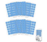 Lot de 10 recharges pour piège à insectes volants WowCatch N386E, cartes super adhésives originales, mouches à fruits, moucherons, mites et mouches domestiques (recharges uniquement)