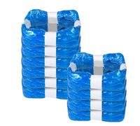 Lot de 10 recharges pour poubelle à couches - Anti-odeurs - Pour poubelle à couches Tommee Tippee Litter Locker Angelcare - Bleu clair
