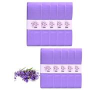Lot de 10 recharges pour poubelle à couches - Film de recharge spécialement conçu pour les soins de bébé - 7 couches extra solides et anti-odeurs - Compatible avec les poubelles à couches courantes