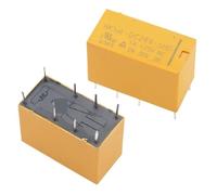 Lot de 10 relais de puissance 2NO 2NC type HK19F HK19F-DC5V HK19F-DC12V HK19F-DC24V(24V)