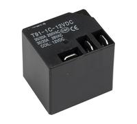 Lot de 10 relais électromagnétiques 5 broches DC 12 V T91 SPDT PCB T91-C JQX-16F 12 VDC
