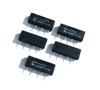 Lot de 10 relais Reed SIP-1A12 1A12 12 V 1 A DIP4, tension 12 V, tube Reed sec très sensible