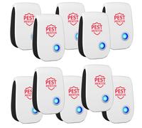 Lot de 10 répulsifs à ultrasons pour souris, cafards, fourmis, rongeurs, insectes, moustiques, araignées pour maison, garage, entrepôt, cuisine