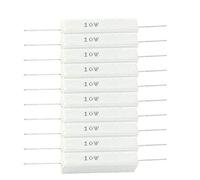 Lot de 10 résistances bobinées en ciment 330 Ohm 10 W 5 %