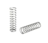 Lot de 10 ressorts compression 0,7 mm en acier inoxydable 304, micro-petits, for mini, for réparation pièces, longueur (5, 15, 20, 25 mm)(25mm,8mm/0.7mm(10Pcs))