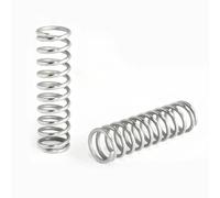 Lot de 10 ressorts compression en acier à ressort 0,8 mm, fil 65Mn, haute élasticité, pièces mécaniques d'usure, longueur des composants d'appareils automobiles (25 45 mm)(40mm,10mm)