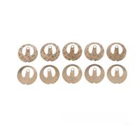 Lot de 10 ressorts coupleurs de rechange pour bouilloire électrique et composants de commutateur à vapeur dans les bouilloires contrôlées par thermostat commun (avec trou)