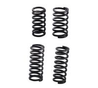 Lot de 10 ressorts de compression cylindriques 2 mm x 12 mm x 110 mm, ressorts de pression en acier noir 65Mn