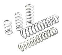 Lot de 10 ressorts de compression en acier 65Mn, fil de 1,5 mm, haute élasticité et résistance, for machines automobiles, pièces industrielles, longueurs (40 mm, 45 mm, 50 mm, 60 mm)(40mm,9mm)
