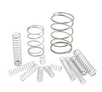 Lot de 10 ressorts de compression en acier inoxydable de 0,6 mm - Petits ressorts de pression for diverses applications(6mmx45mm)