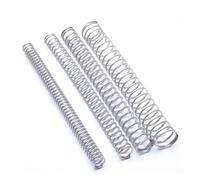 Lot de 10 ressorts de compression en acier inoxydable, diamètre: 0,2mm, diamètre extérieur: 1,5 à 4mm, longueur: 5 à 50mm.(15mm,2mm-0.2mm)