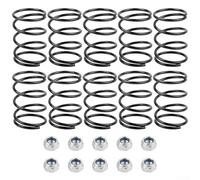 Lot de 10 ressorts de rechange pour débroussailleuse EGO 15 avec ressort et écrou en métal pour débroussailleuse EGO 15 cordes ST1510T, ST1500SF