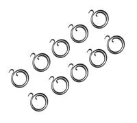 Lot de 10 ressorts de rechange pour poignée de porte - Pour réparation de bobine de levier interne avec 2 tours - Convient pour poignée gauche ou droite pour portes