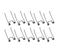 Lot de 10 ressorts de rechange professionnels pour tondeuse électrique - Double torsion - Ressort de rechange permanent pour coupe de cheveux