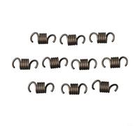 Lot de 10 ressorts d'embrayage en métal compatibles avec les modèles de tronçonneuse MS381 MS380 038, durables compatibles avec Garden Power 8 x 8,5 mm