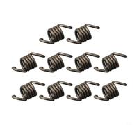 Lot de 10 ressorts d'embrayage en métal pour tronçonneuse modèles MS381 MS380 038, accessoires de rechange compatibles avec tronçonneuses de jardin, 8 x 8,5 mm
